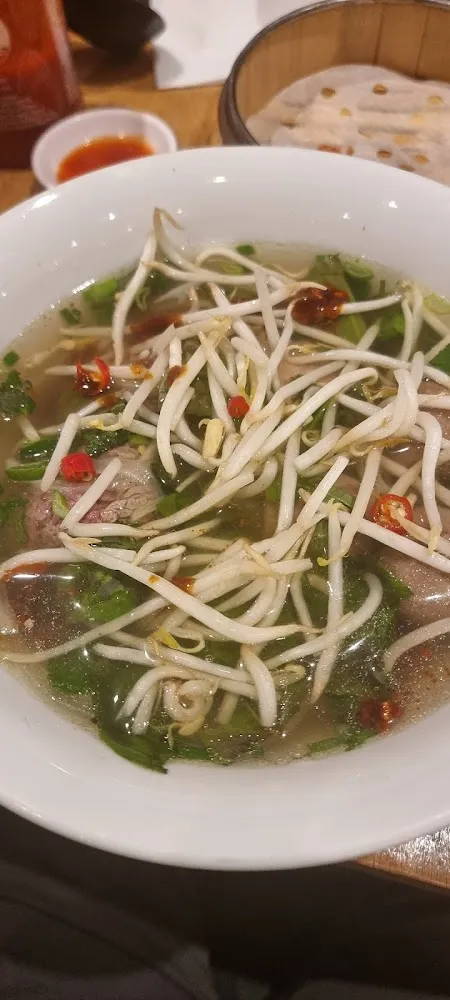 Pho Beef Combination with Meatballs